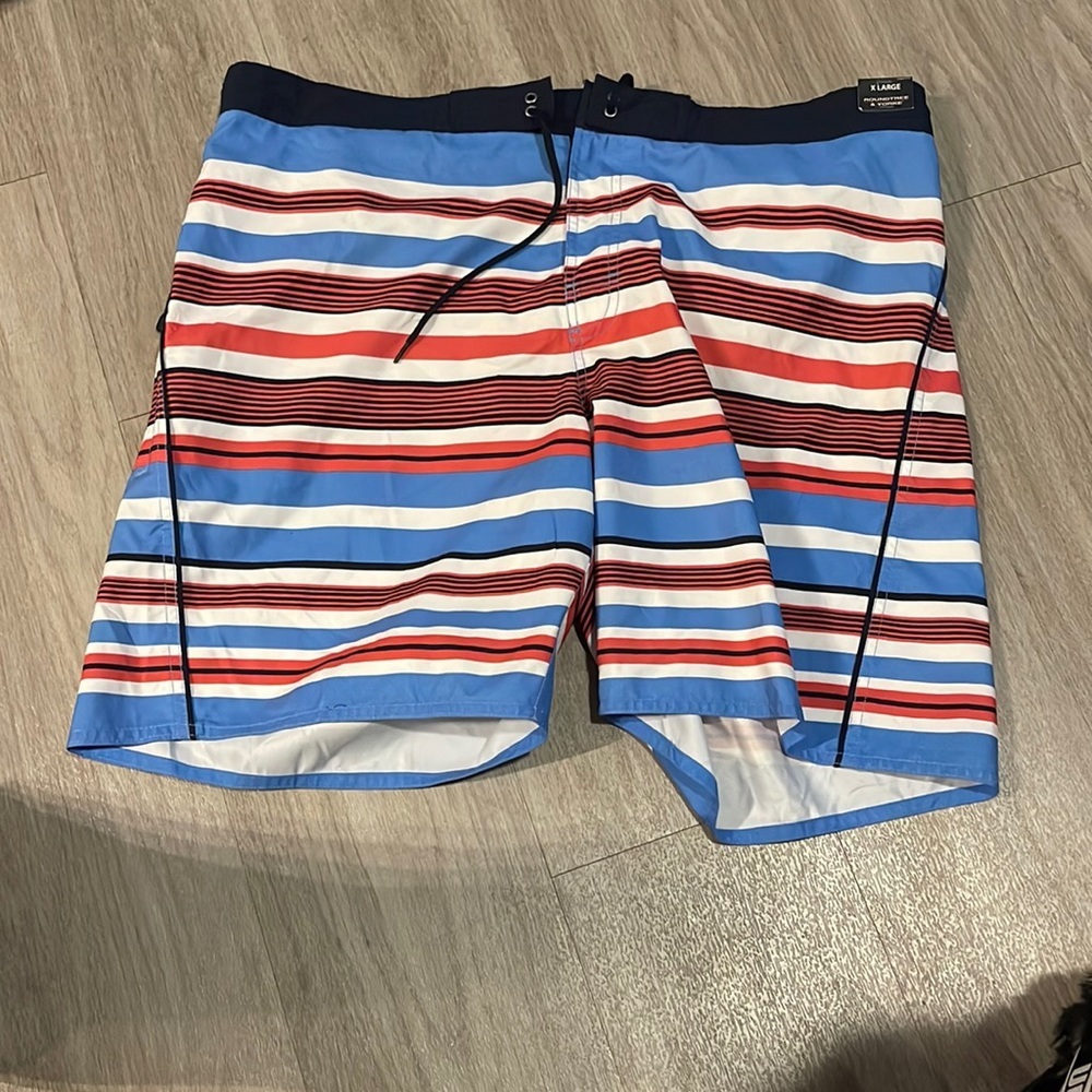 Nwt Roundtree & Yorke Mens Swim Trunks